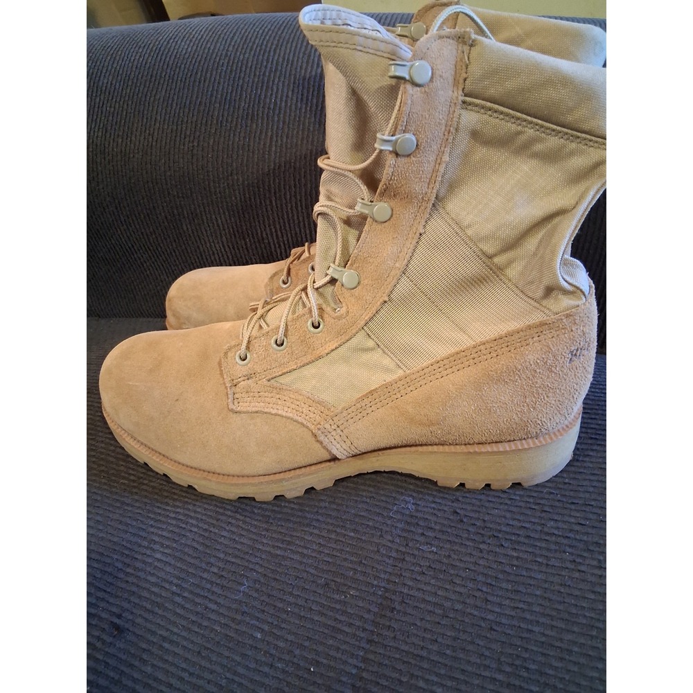 Belleville 220 DES ST Mens 12R Desert Tan Steel Toe Military Combat Boots Vibram